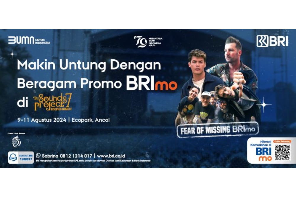  Nonton The Sounds Project 7 Pakai BRImo dan Dapatkan Promo Menarik