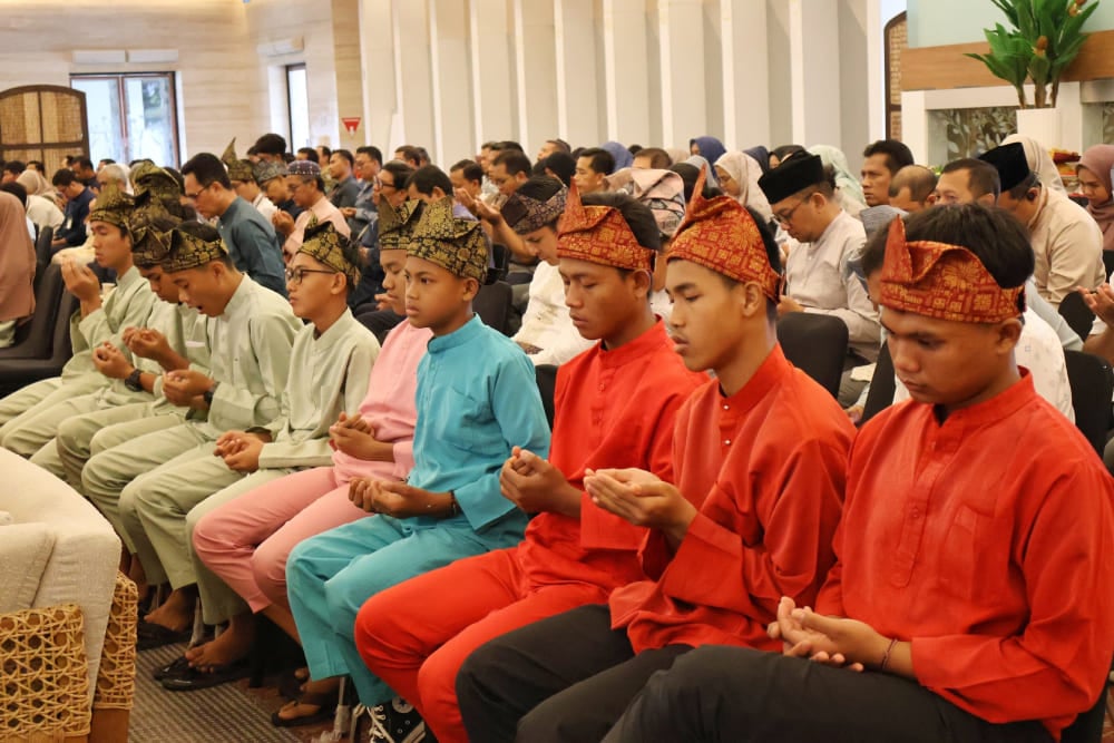  Berbagi Kebahagiaan di Momen Alih Kelola, PHR Santuni 230 Anak Yatim