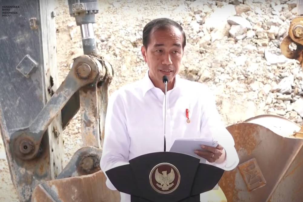  Jokowi Groundbreaking Swissbel Hotel di IKN, Ditargetkan Rampung 2025