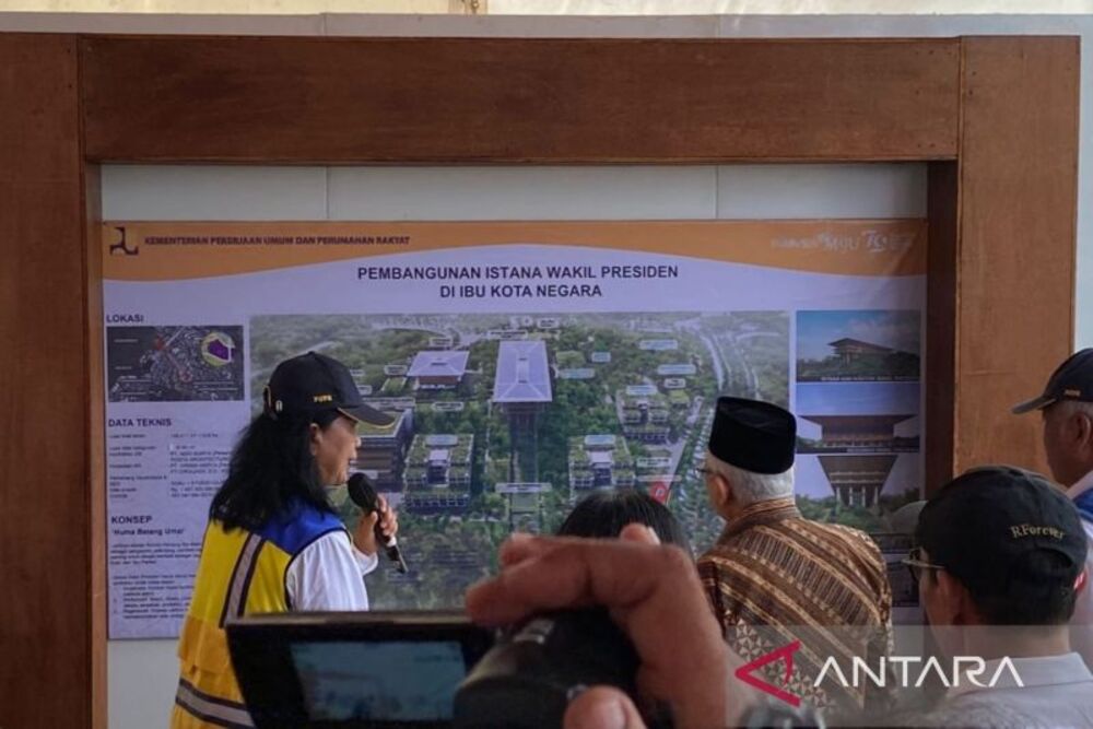  Istana Wakil Presiden di IKN Ditargetkan Rampung Dibangun 2025