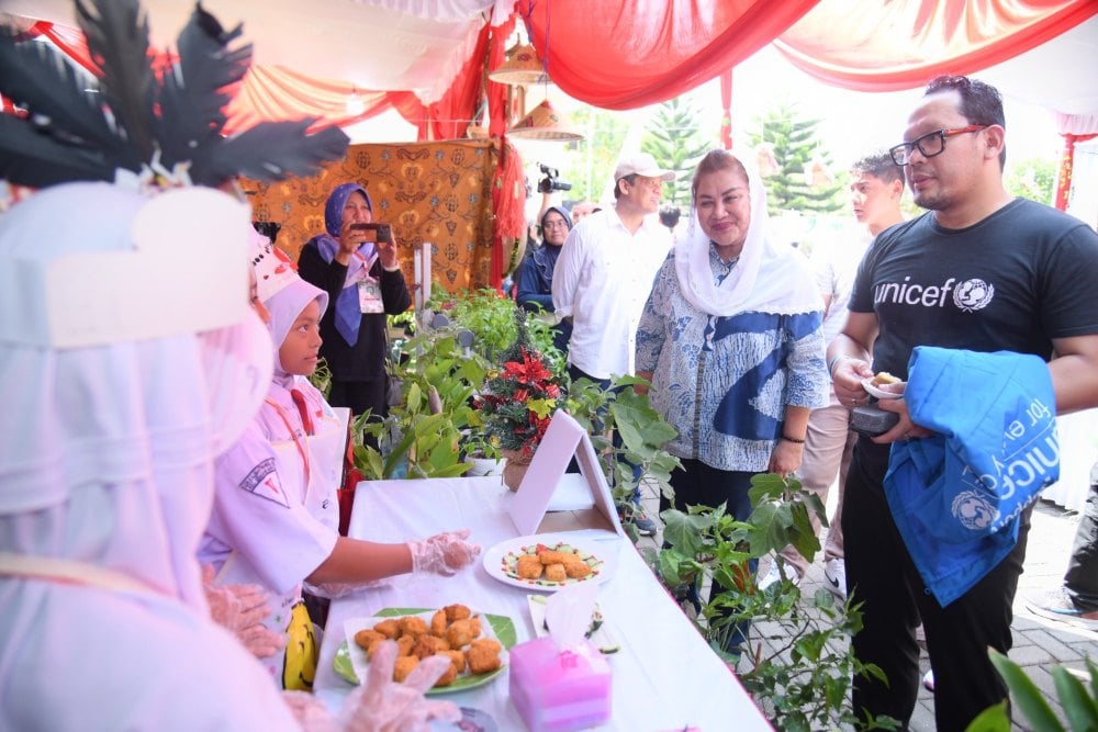  Jambore Petani Cilik Semarang Pamerkan Kreasi Makanan Hasil Urban Farming