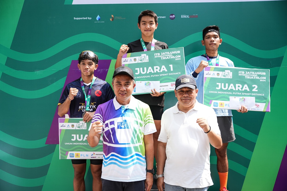  Diikuti 205 Peserta, ITB Jatiluhur International Triathlon 2024 Sukses Digelar