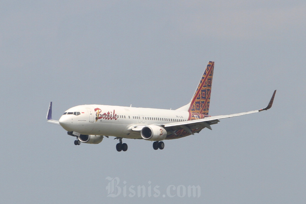  Incar Wisatawan Asing, Batik Air Buka Rute Padang-Kuala Lumpur