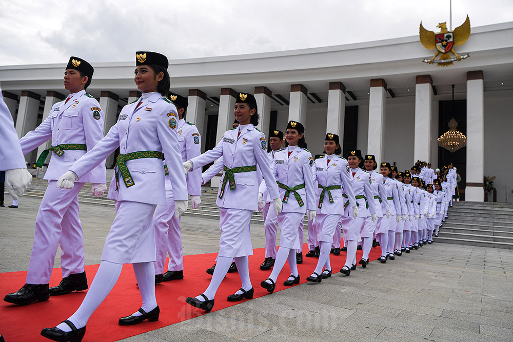  Pengukuhan 76 Anggota Paskibraka 2024