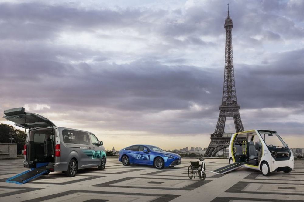  Toyota Hadirkan 3.374 Unit Kendaraan Mobilitas di Olimpiade dan Paralimpiade Paris 2024