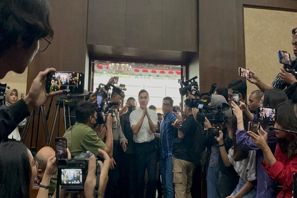  Tak Didampingi Sandra Dewi, Harvey Moeis Tiba di Sidang Dakwaan Kasus Korupsi Timah