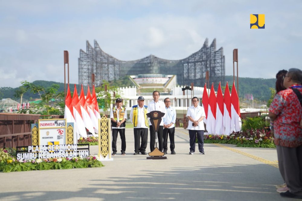  Dibangun Rp318,7 Miliar, Ini Kemegahan Plaza Seremoni Tempat Nongkrong Menteri di IKN