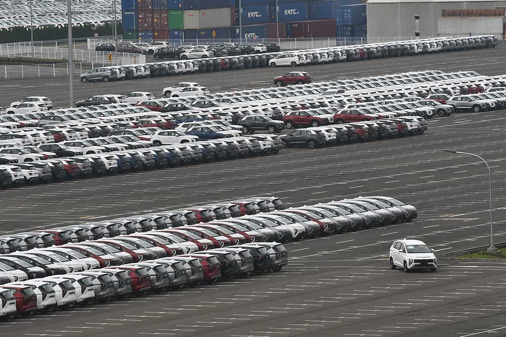  Ekspor Kendaraan Utuh Juli 2024: Toyota dan Daihatsu Naik, Mitsubishi Lesu