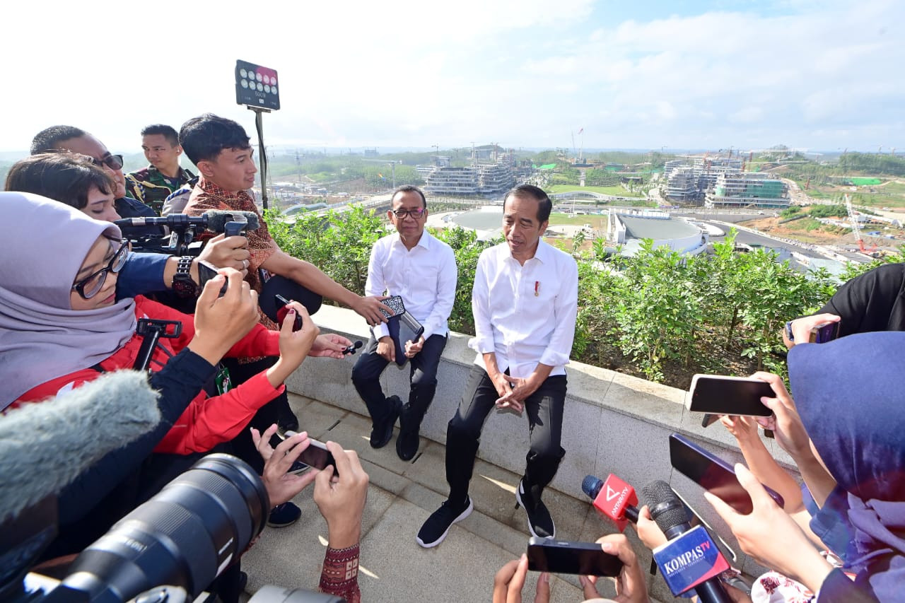  Karpet Merah Jokowi Beri Kemudahan Pemanfaatan Lahan IKN