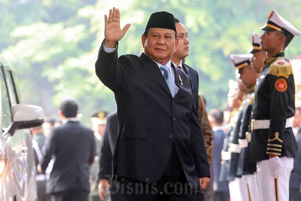  Hadiri Pidato Kenegaraan Terakhir Jokowi, Prabowo Tiba di Gedung DPR