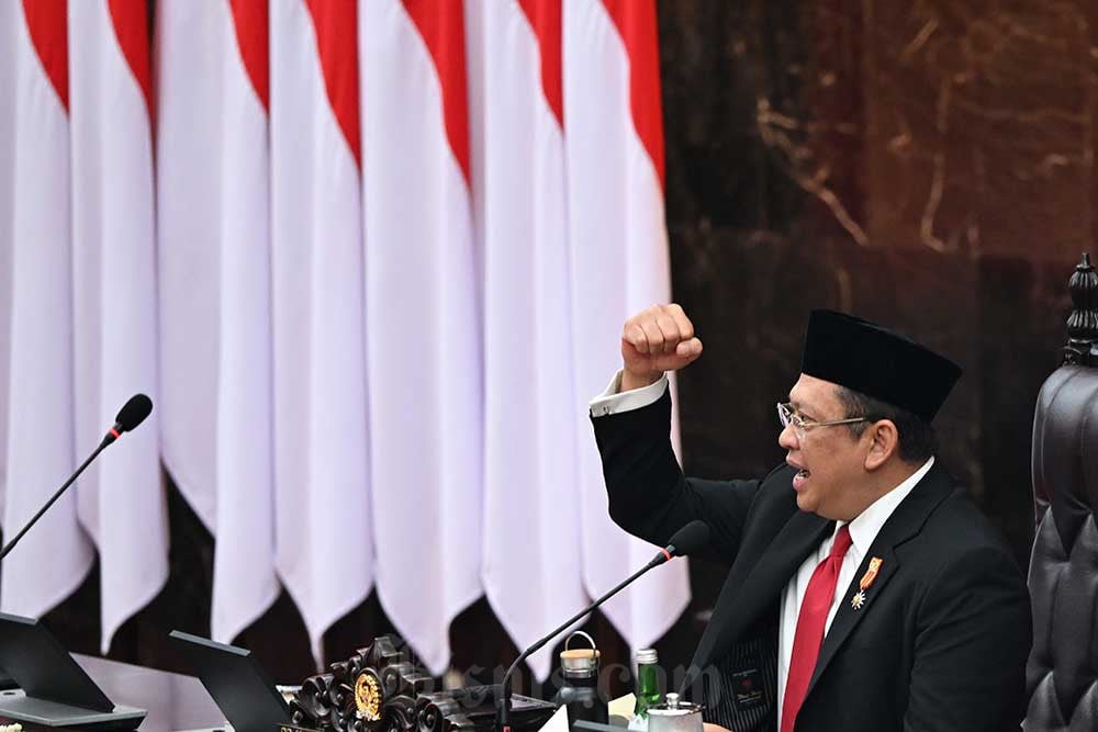  Pantun Bamsoet untuk Prabowo di Sidang Tahunan MPR 2024: Pergi ke Solo Makan Soto..