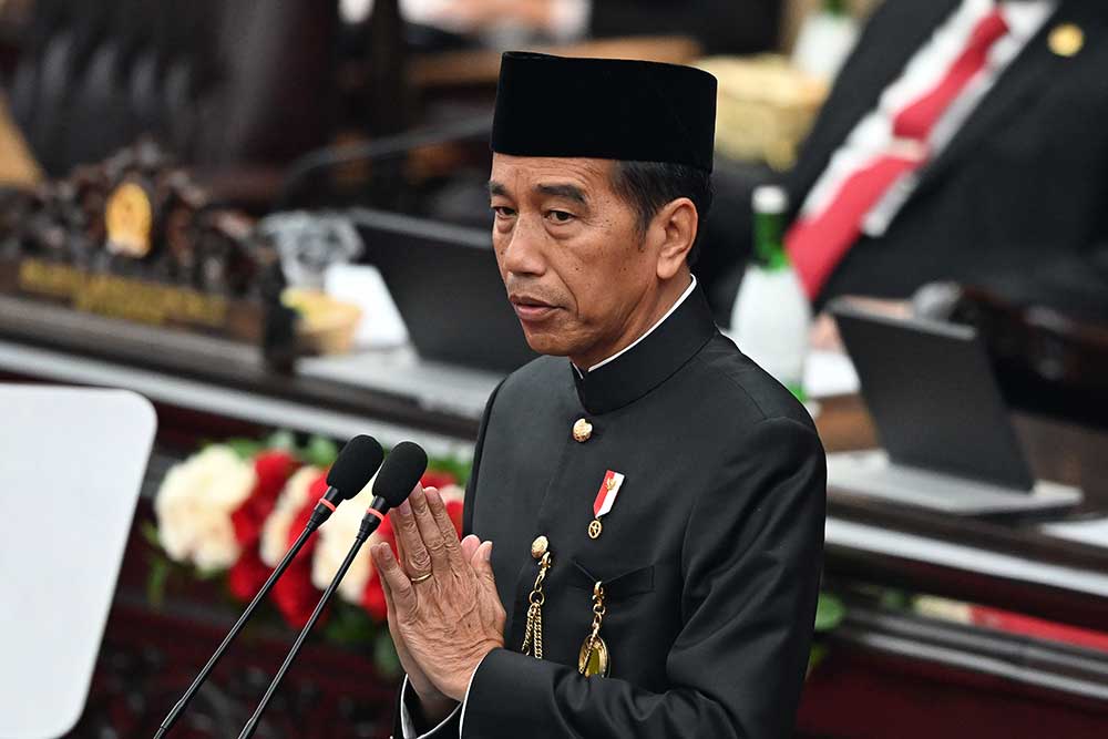  Jokowi Pamer Bangun 2.700 Km Jalan Tol Baru saat Pidato Kenegaraan