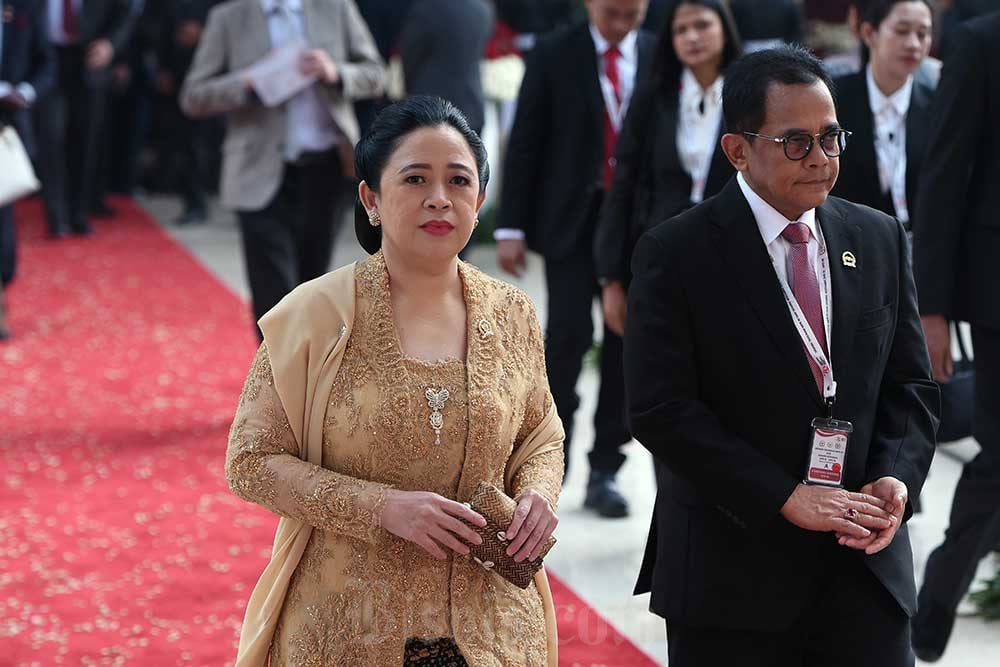  Di Depan Jokowi dan Prabowo, Puan Singgung Penyelenggaraan Pemilu 2024