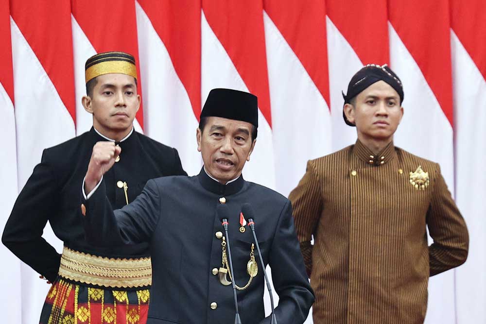  Presiden Jokowi Meminta Maaf Kepada Seluruh Raykat Indonesia Saat Pidato Kenegaraan Terkahirnya