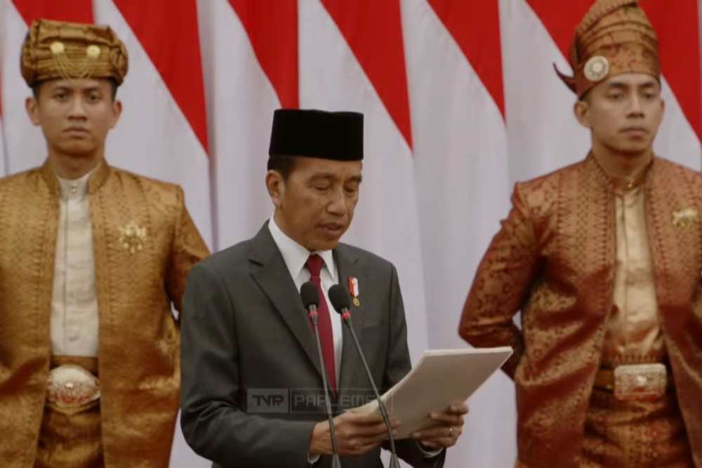  Jokowi Anggarkan Ketahanan Pangan Rp124,4 Triliun di 2025