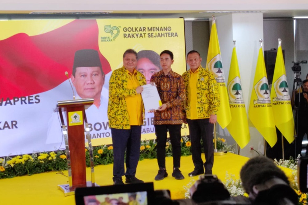  Partai Golkar Bakal Ubah AD/ART Jika Jokowi dan Gibran Bergabung