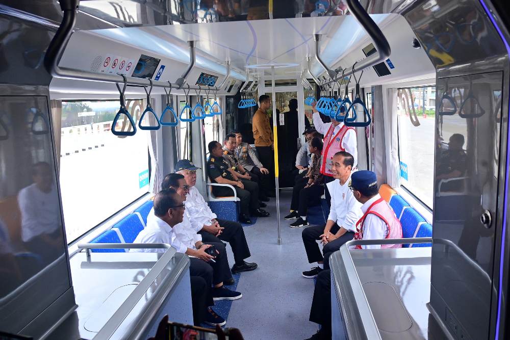  Presiden Jokowi Ajak Pimpinan Lembaga Negara Tinjau Infrastruktur di Ibu Kota Nusantara