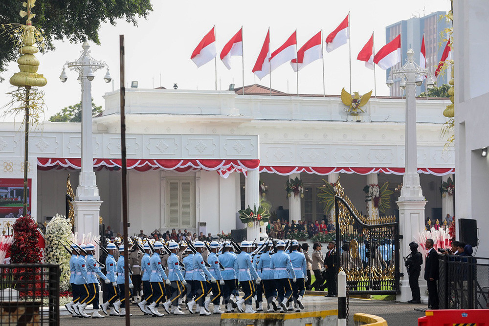  Upacara Detik Proklamasi Dari Sebrang Istana