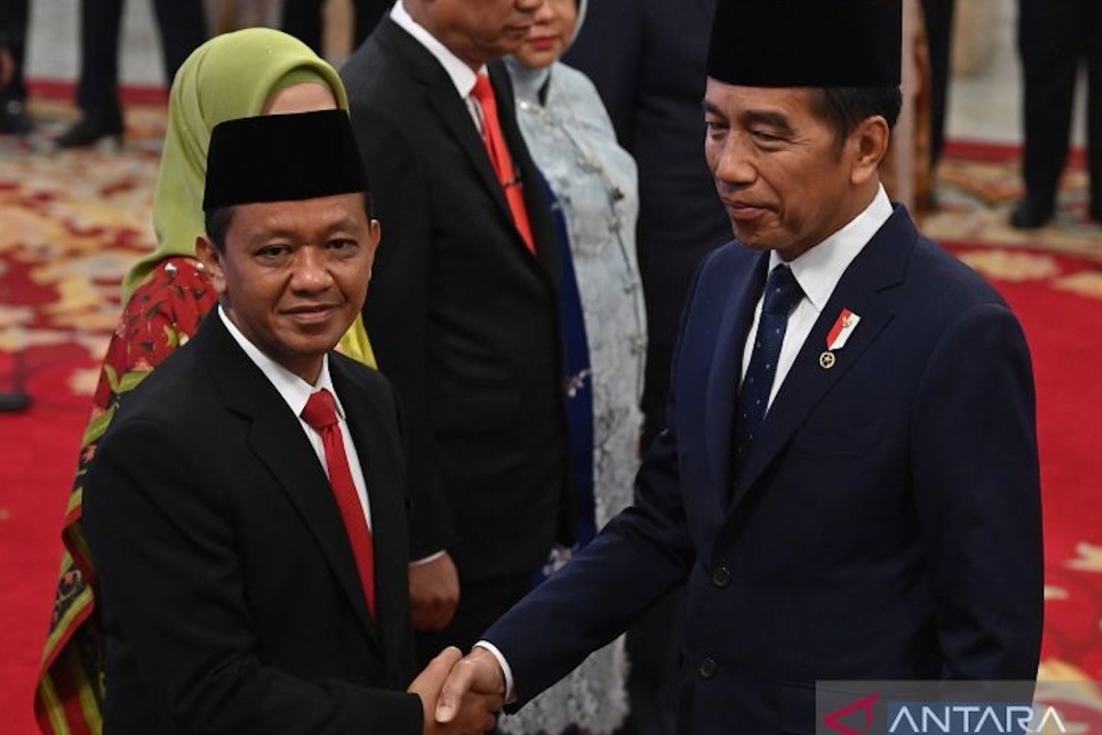  Jadi Menteri ESDM, Bahlil Diminta Percepat Transisi Energi