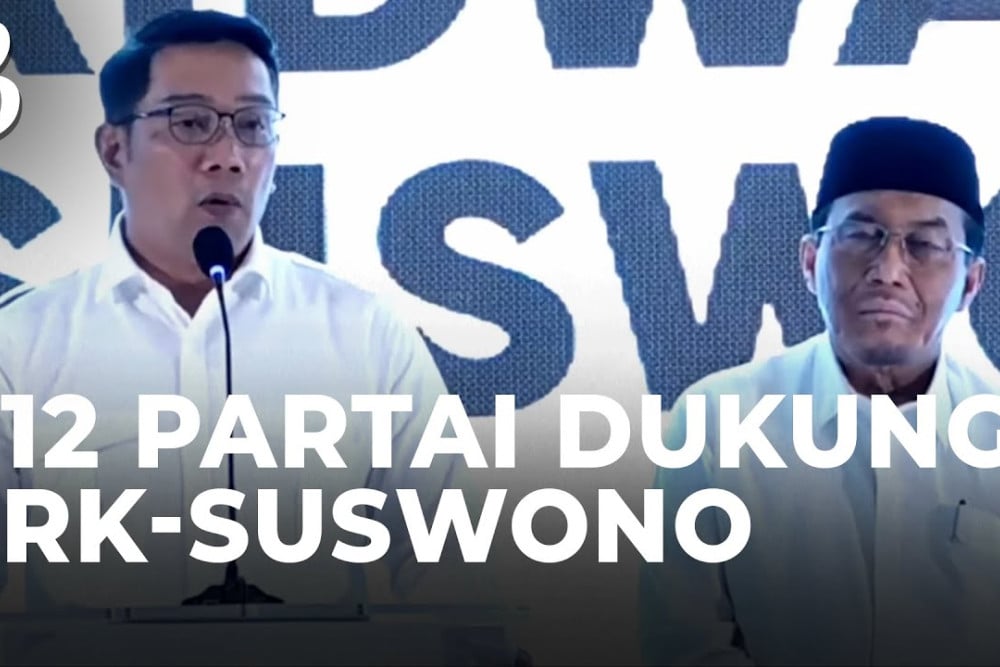  Sah, Ridwan Kamil Maju Pilgub DKI Jakarta 2024