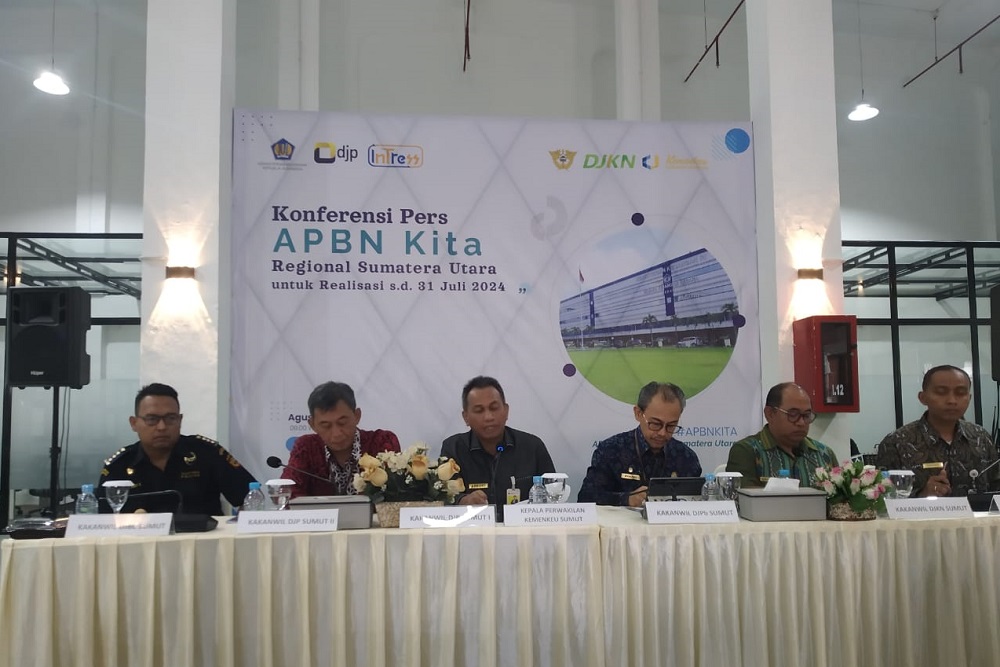  Kinerja APBN Sumut Juli 2024: Pendapatan Kontraksi, Belanja Negara Naik