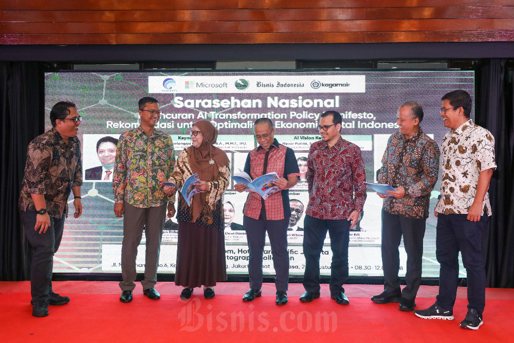  Sarasehan Nasional Artificial Intelligence (AI) Berikan Rekomendasi Untuk Optimalisasi Ekonomi Digital di Tanah Air