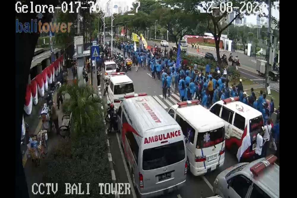  Link CCTV Pantau Demo di Gedung MK, DPR dan Istana Negara