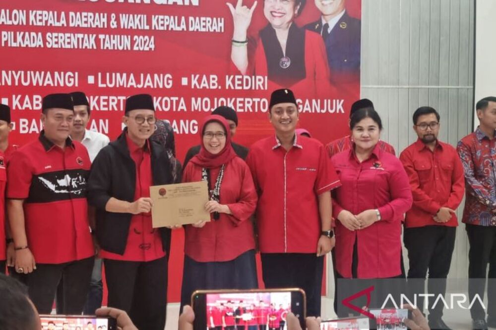  PDI Perjuangan Rekomendasikan Calon di Pilkada 10 Daerah Jatim