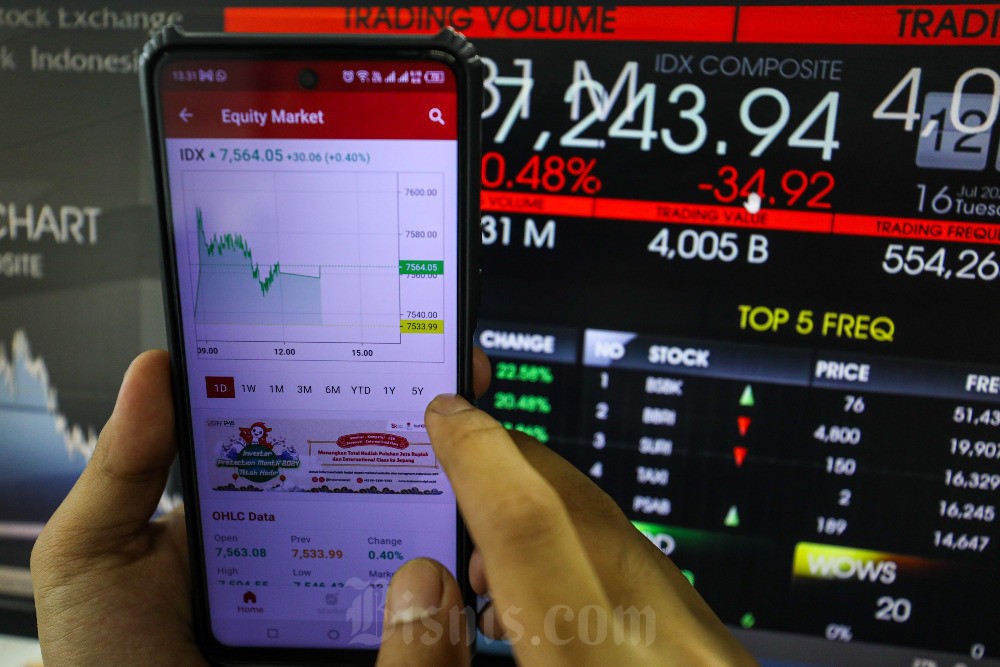  IHSG Rawan Terkoreksi ke 7.488, Cek Rekomendasi Saham Potensi Cuan