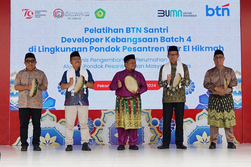  BTN Latih Santri di Pekanbaru Jadi Developer Perumahan