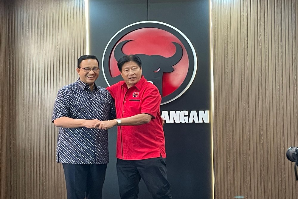  Anies Merapat ke Kantor DPD PDIP Jakarta, Fix Diusung di Pilkada DKI?