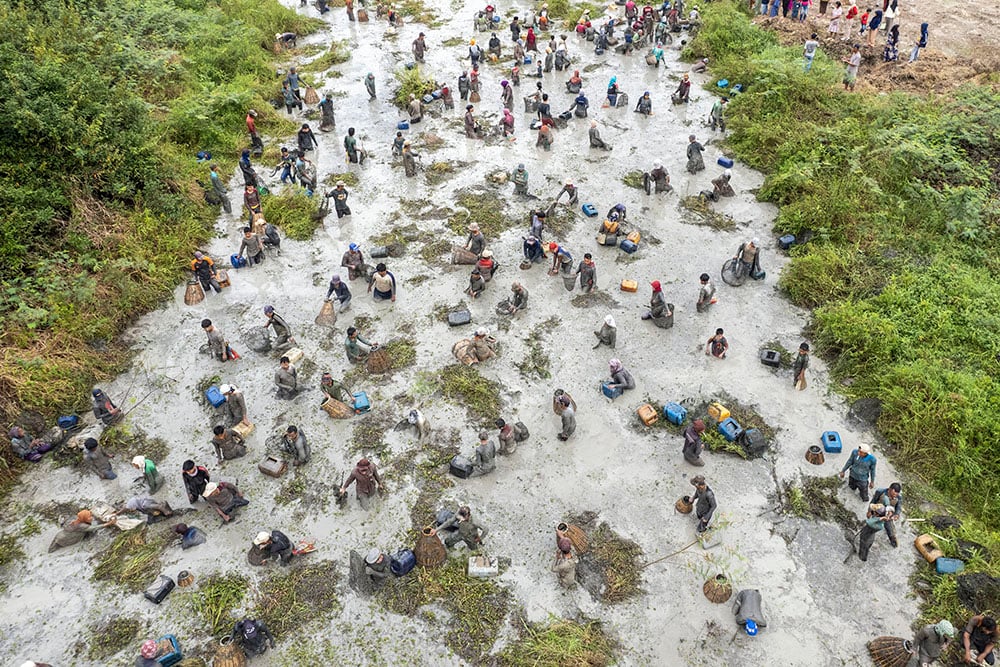  Tradisi Bekarang di Muaro Jambi