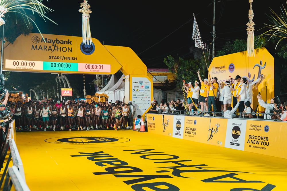  Hasil Maybank Marathon 2024 di Bali: Para Pelari Kenya Masih Menguasai