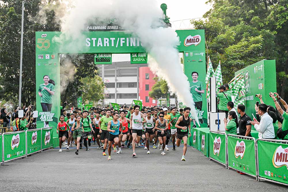  Nestle MILO Sambangi Palembang sebagai Kota Kesebelas, Road to MILO ACTIV Indonesia Race 2024