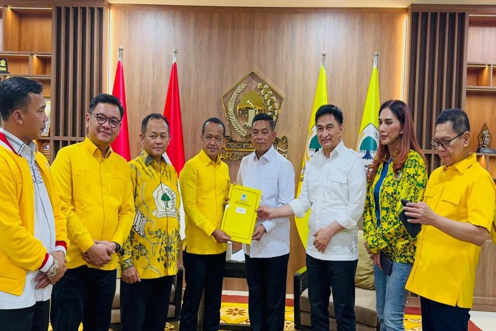  Bahlil Coret Airin, Pilih Dukung Kader Gerindra dan PKS di Banten