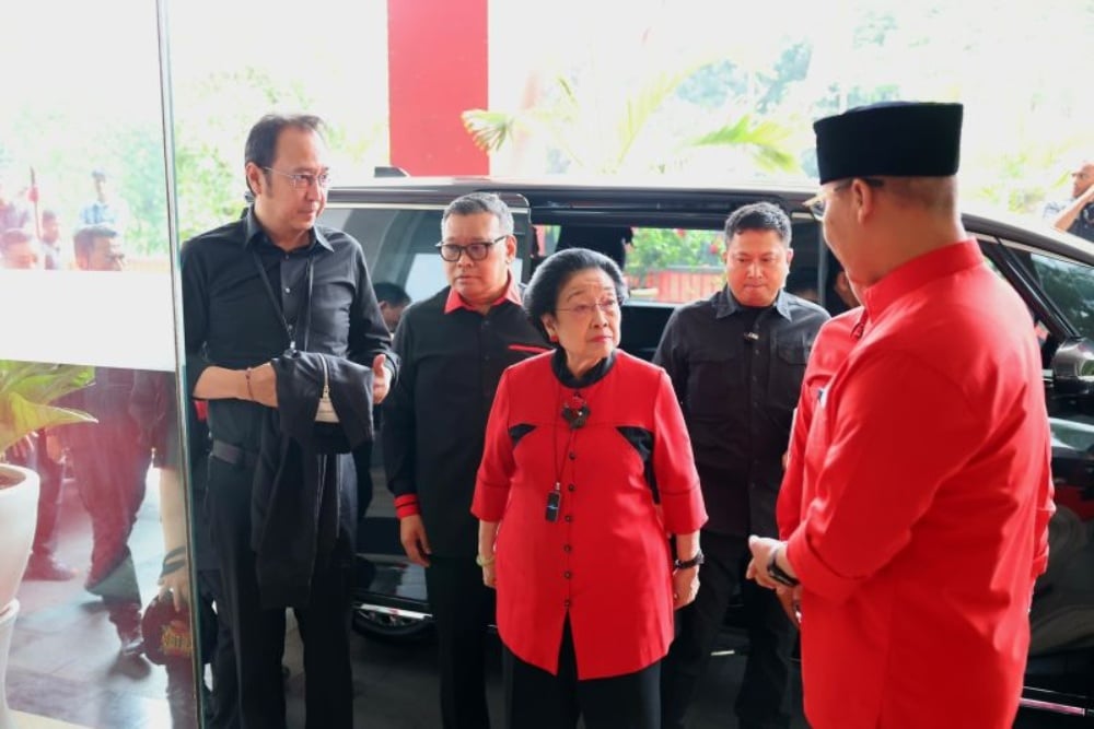  Megawati Tiba di Kantor DPP PDIP, Segera Umumkan Cagub dan Cawagub Tahap 3