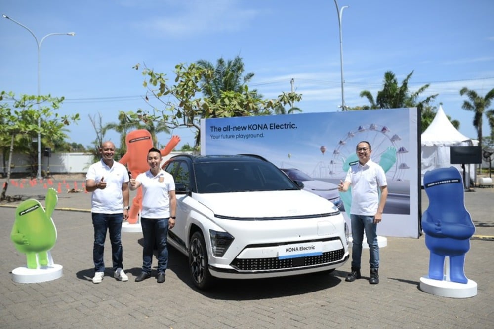  Mobil Listrik Terbaru Hyundai Mengaspal di Sulsel, Jajaki Potensi Pasar