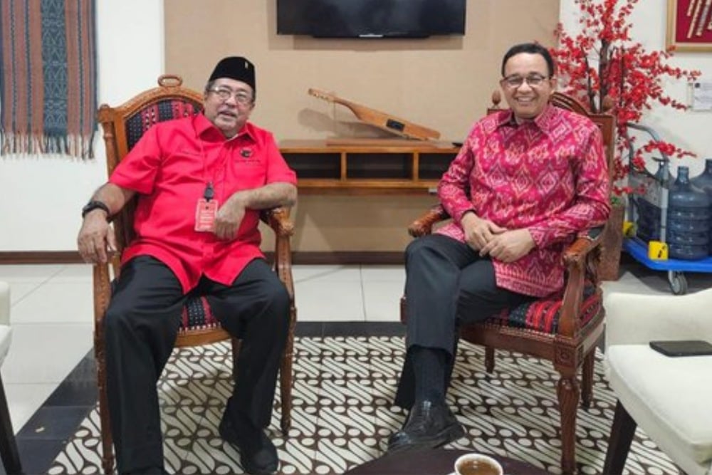  PDIP Buka Suara soal Pertemuan Anies-Rano Karno di Kantor DPP