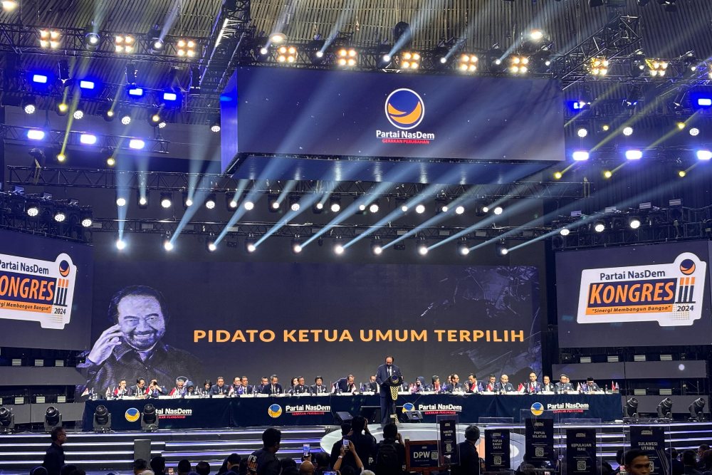  Kongres Partai Nasdem Kembali Pilih Surya Paloh jadi Ketum Periode 2024-2029