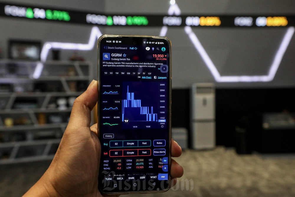  Saham GGRM Terkoreksi 50,98%, Gudang Garam Belum Mau Buyback