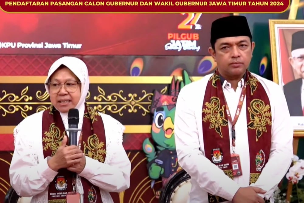  Risma Daftar Pilkada Jatim 2024: Ini Amanah yang Cukup Berat