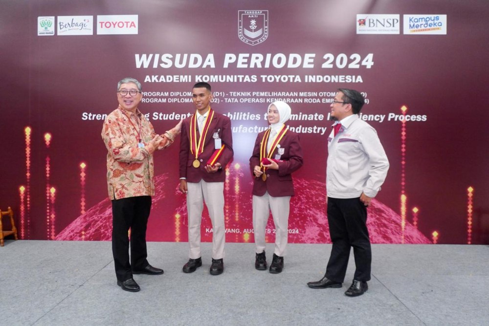 Toyota Indonesia Academy Kembali Luluskan SDM Siap Kerja