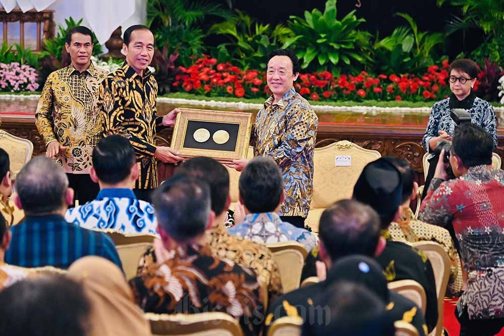  Presiden Joko Widodo Menerima Penghargaan Pangan dan Pertanian