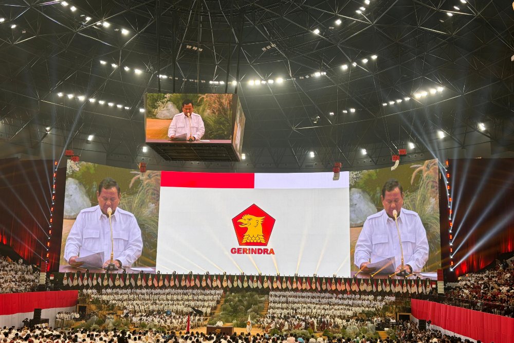  Sapa Sandiaga Uno di Rapimnas, Prabowo: Kader Gerindra yang Disusupkan ke PPP