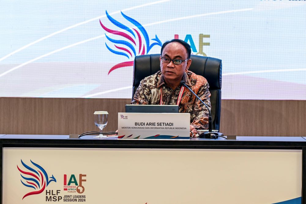  Menkominfo Budi Arie Sebut 486 Jurnalis Meliput IAF Ke-2 & HLF MSP 2024 di Bali