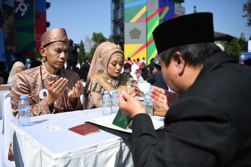  Angka Pernikahan dan Perceraian di Jabar Tertinggi di Indonesia