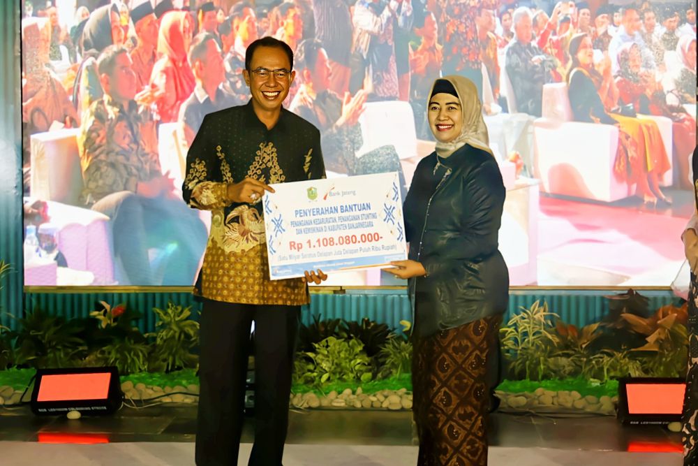  Bank Jateng Bantu Atasi Stunting dan Kemiskinan di Banjarnegara