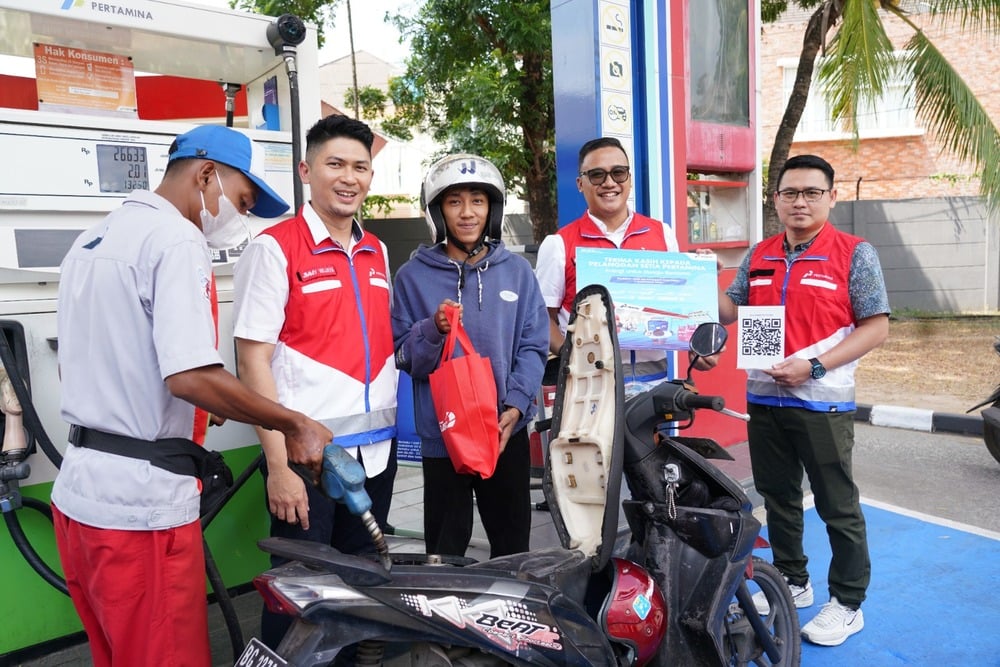  Hari Pelanggan Nasional, Pertamina Patra Niaga Sapa Pelanggan Palembang