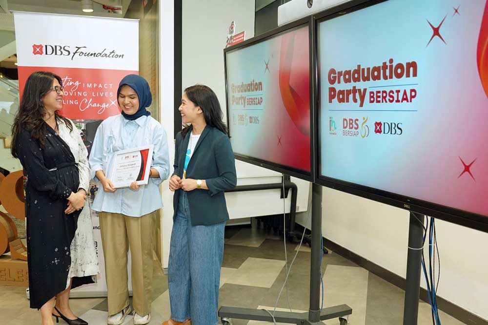  Bank DBS Indonesia Apresiasi 50 Mahasiswa Penyandang Disabilitas yang Lulus Program DBS Bersiap