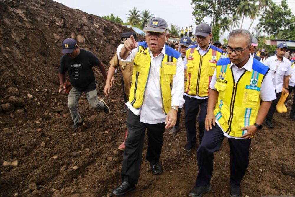  Kementerian PUPR Bakal Bangun 20 Sabo Dam di Ternate